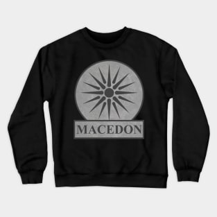 Macedon Symbol of Ancient Macedonia Crewneck Sweatshirt